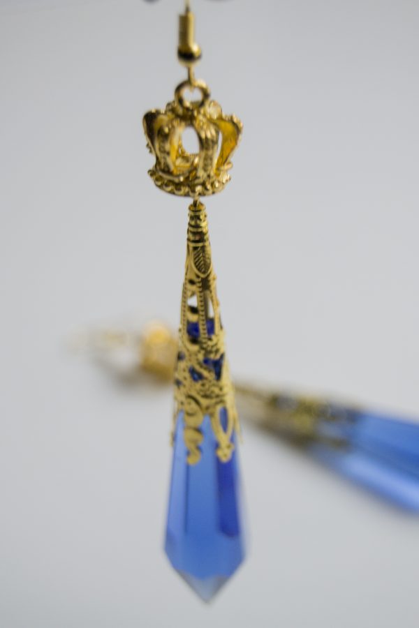 blue gold detail