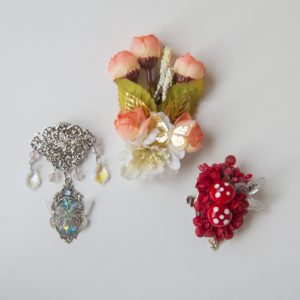 nature brooches